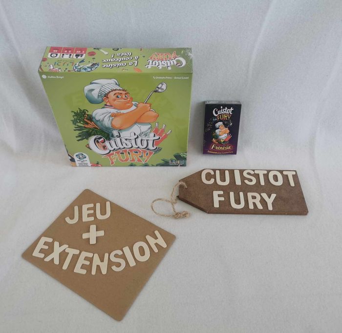 Cuistot fury neuf 🎁 jeu de base et son extension