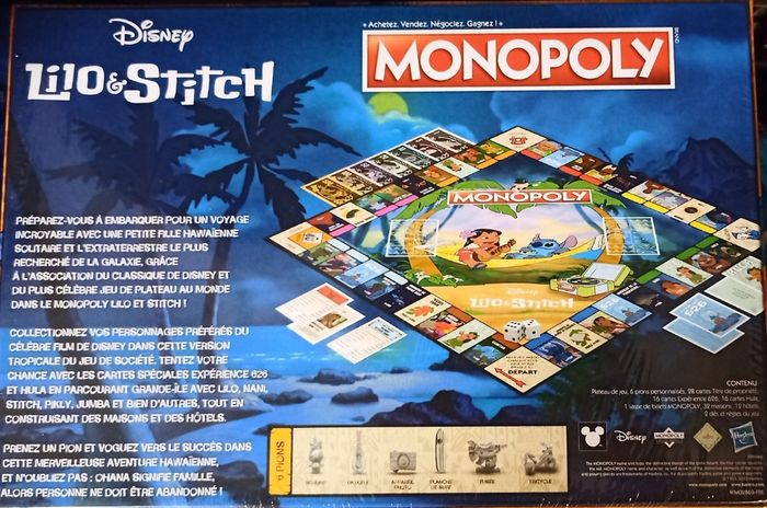 Monopoly Lilo et Stitch NEUF - photo numéro 2
