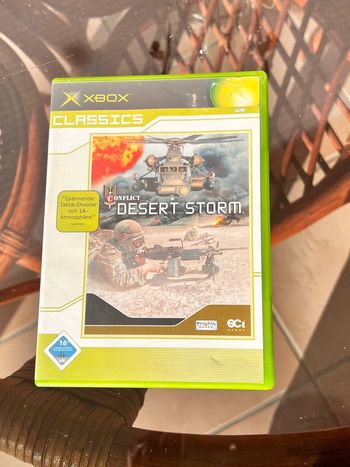 Xbox Conflict Desert Storm Xbox