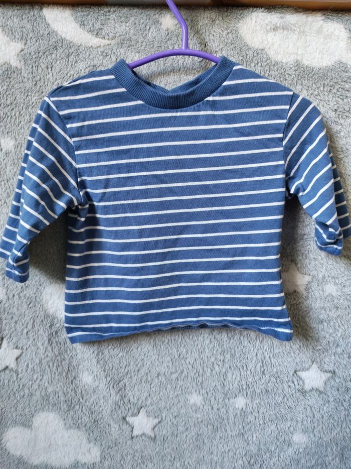 Lot teeshirt manches longues 6 mois - photo numéro 7
