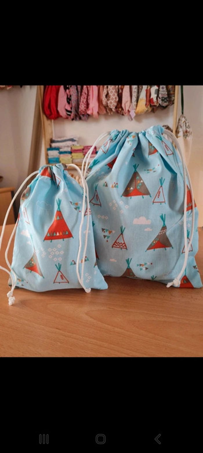 Ensemble pochon personnalisable