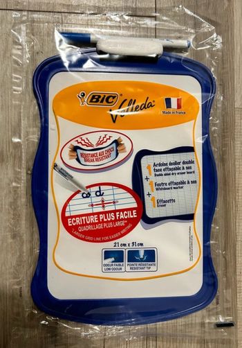 Ardoise bleue Velleda – neuve sous emballage
