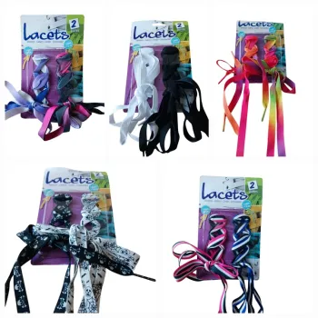 Lot de 12 paires de lacets