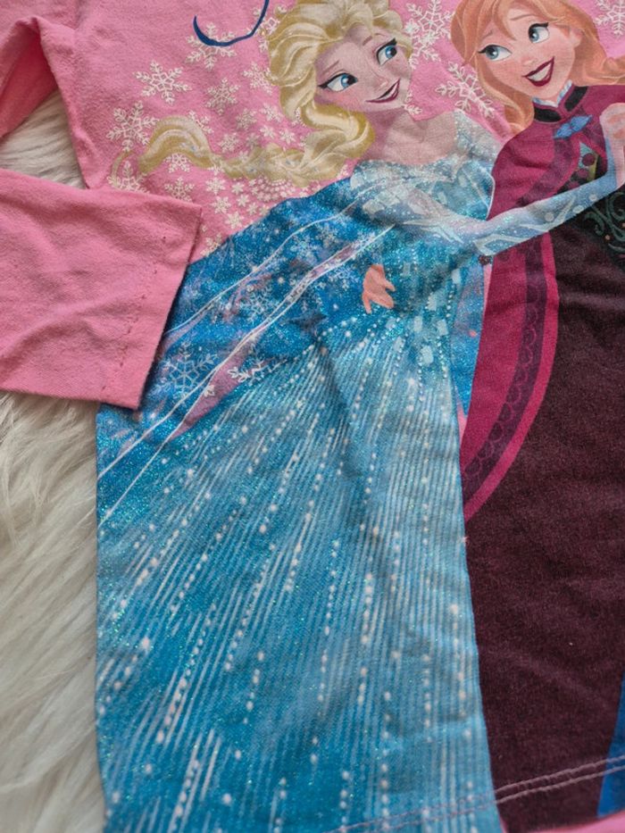 Pyjama 2 pièces 8ans reine des neige - photo numéro 2