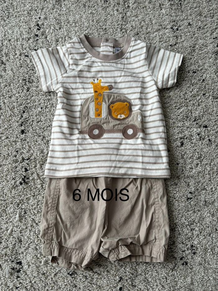 Ensemble garçon 6 mois