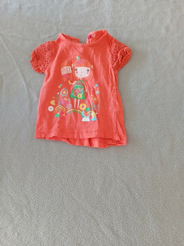 Lot tee-shirt été 6 mois - photo numéro 13