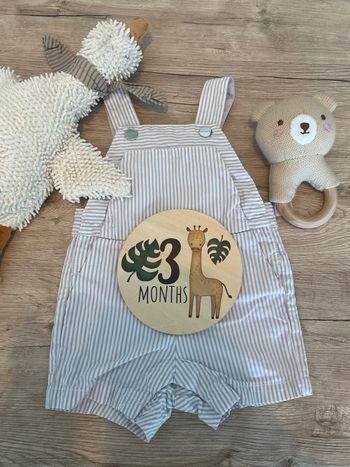 Salopette jacadi garçon 3 mois tenue ensemble bébé