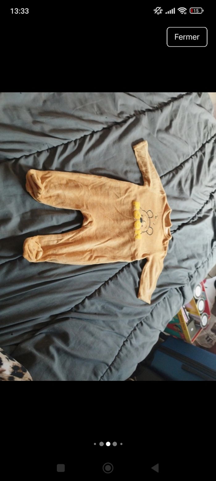 Lot de pyjama bébé fille taille 6 mois - photo numéro 4