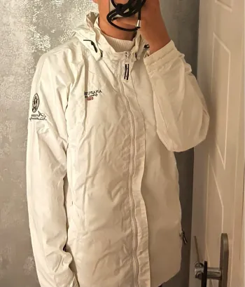 Veste coupe vent blanche Annapurna