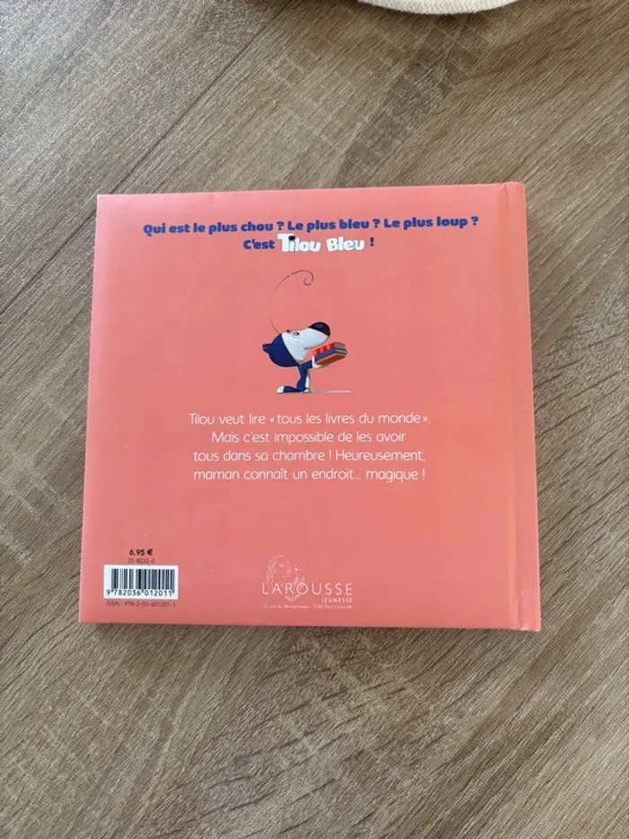Titou bleu aime lire à la bibliothèque - photo numéro 3