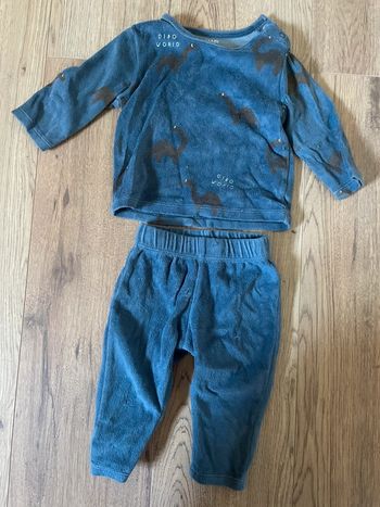 Pyjama deux pièces 12 mois kiabi dinosaure