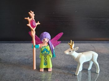 Playmobil 70417 fée avec chevreuil