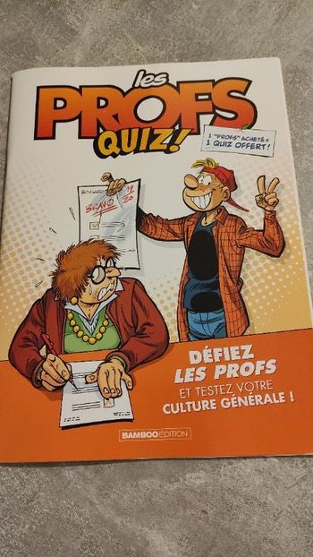 Livre Quizz les Profs