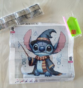 Diamond painting Stitch sorcier #A013