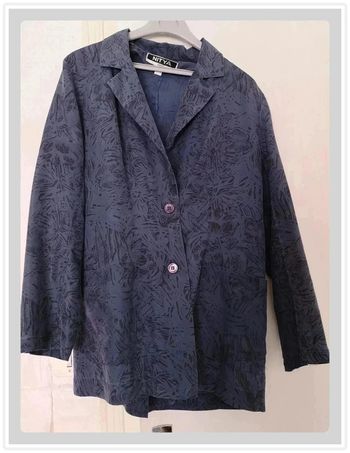 Tailleur jupe femme en soie, Nitya