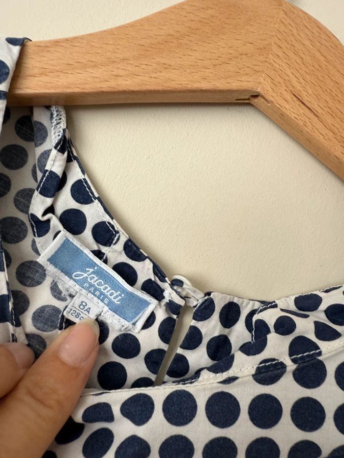 Blouse à pois jacadi - photo numéro 2
