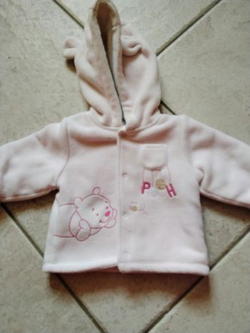 Manteau polaire Winnie l'ourson 1/3 moid