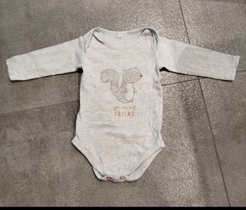 Body manches longues 6 mois