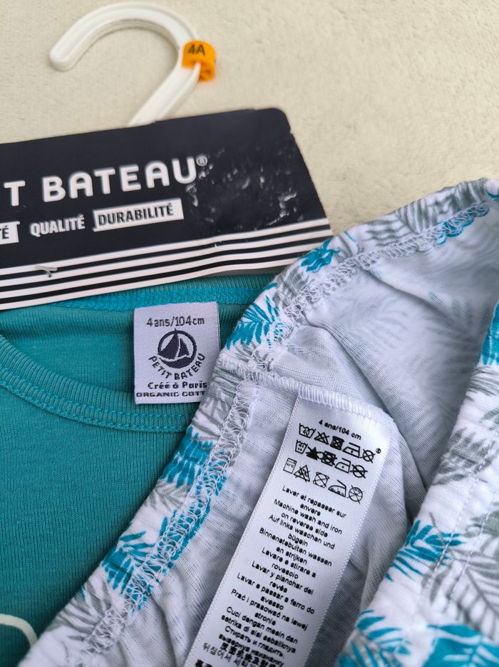 Pyjashort garçon Petit Bateau 4 ans - photo numéro 7