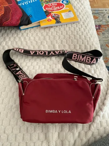 Sac bandoulière bordeaux