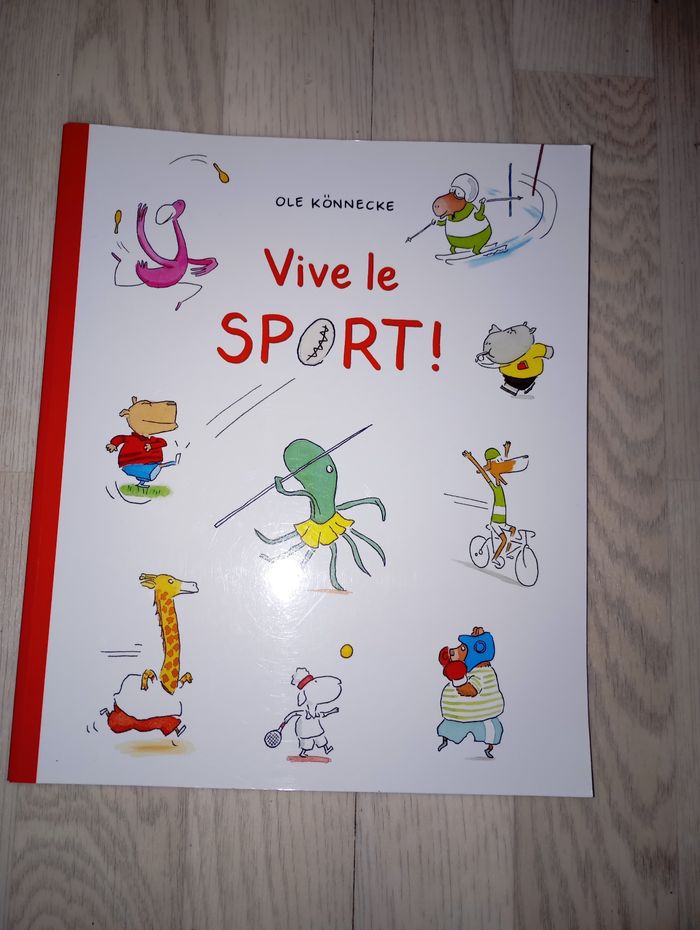 Livre "Vive le sport" L'école des Max