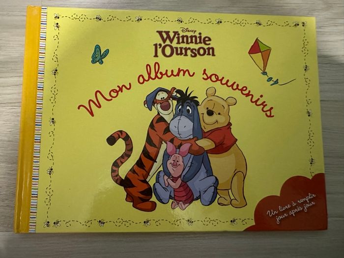 Mon album souvenirs Winnie l’ourson