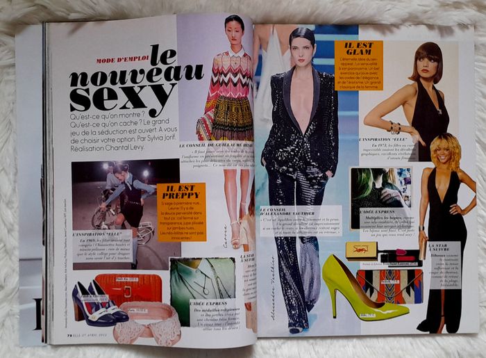 Magazine Elle n°3461 avril 2012 spécial Charlotte Gainsbourg - photo numéro 9