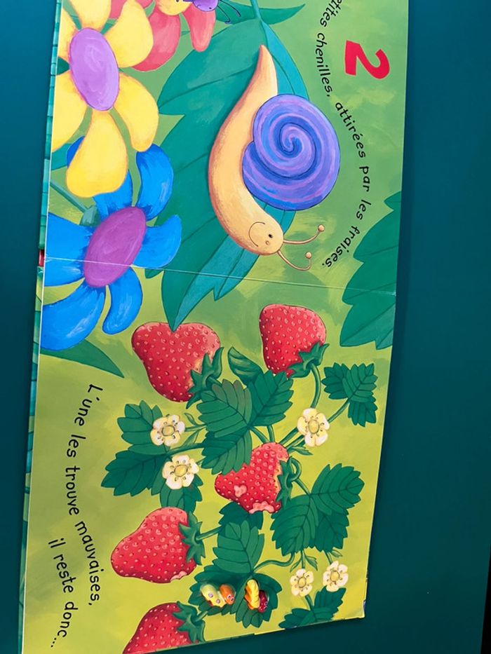 Livre Dix petites chenilles se promènent - Gründ - photo numéro 4