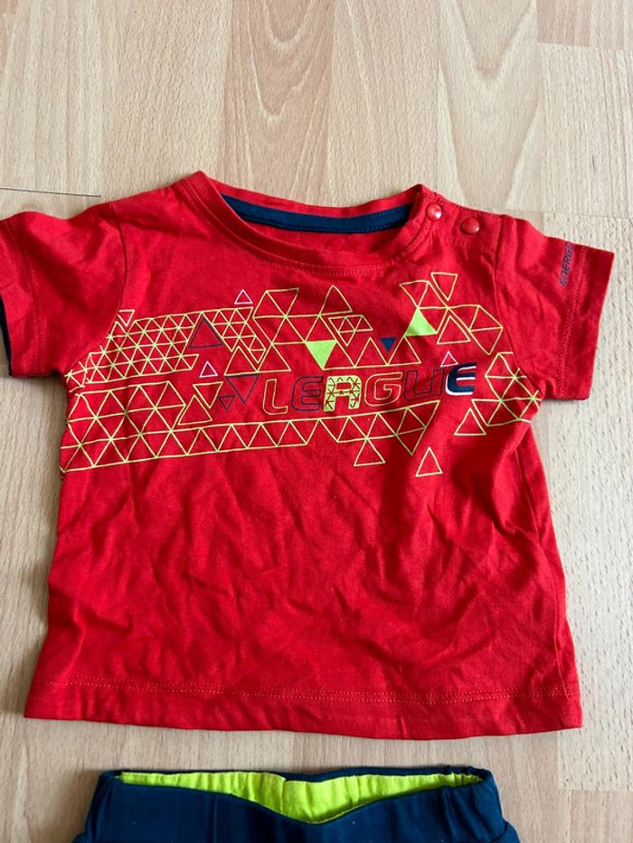 Bel ensemble d’été T. 9 mois/71 cm garçon neuf - photo numéro 4