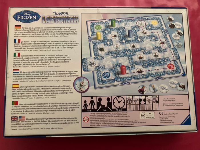 Jeu labyrinthe junior la reine des neiges - photo numéro 4