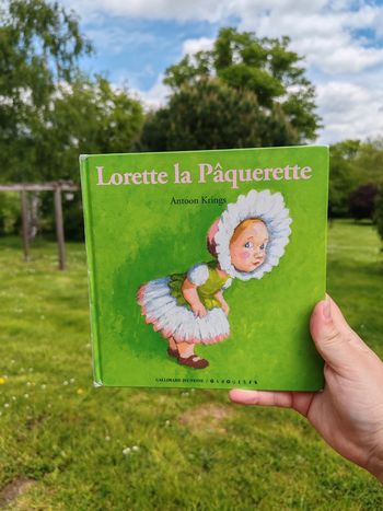 Livre petites bêtes - lorette la pâquerette