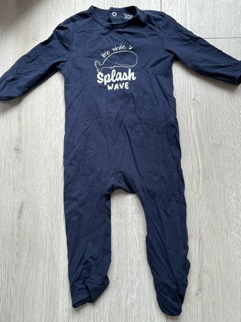 Pyjama marine Kiabi 12 mois