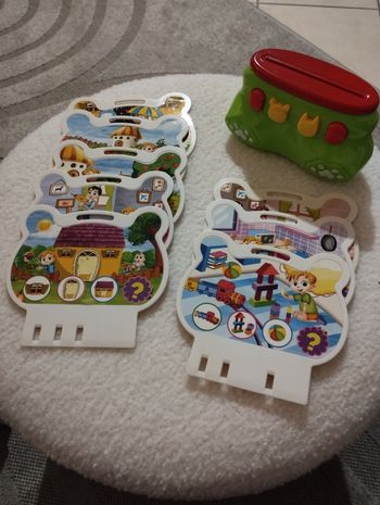 Jeu éducatif avec cartes interactives