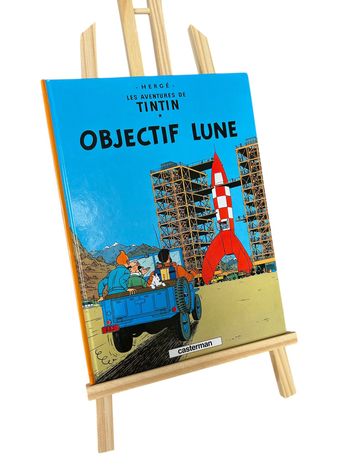 BD Tintin objectif lune