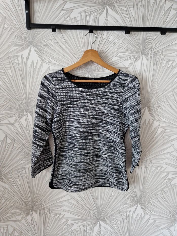 Jolie blouse manches 3/4 grain de malice taille 36