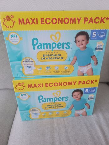 Couche pampers premium taille 5