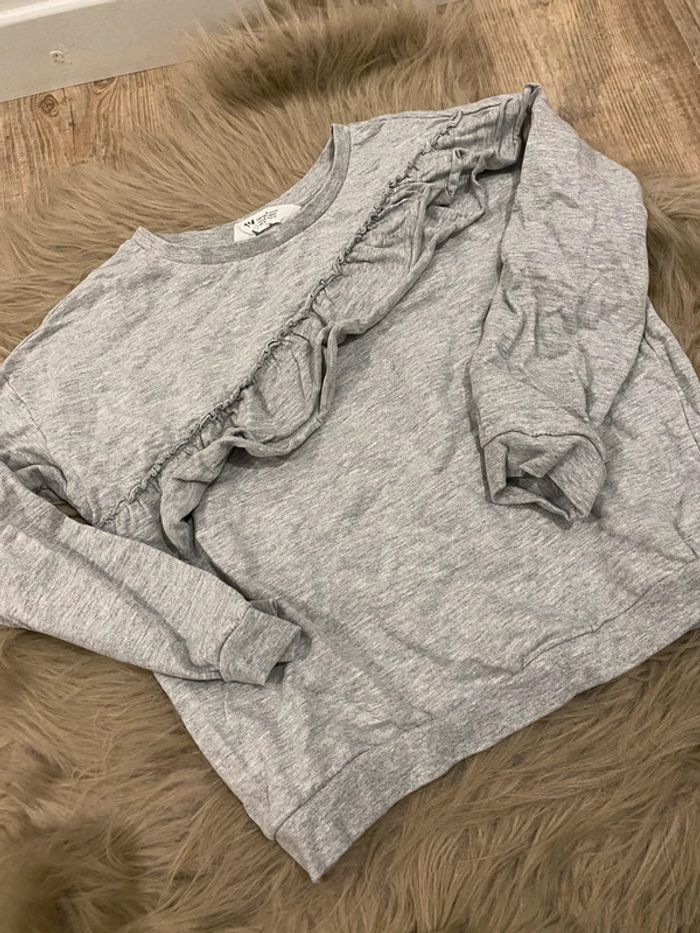 Sweat volant gris