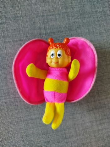 Jouet vintage, années 1980, abeille phosphorescente, type Glow friends, TBE