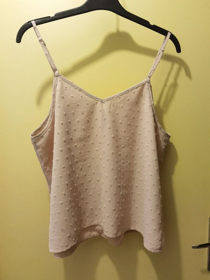 Débardeur beige/crème à point L shein - photo numéro 13