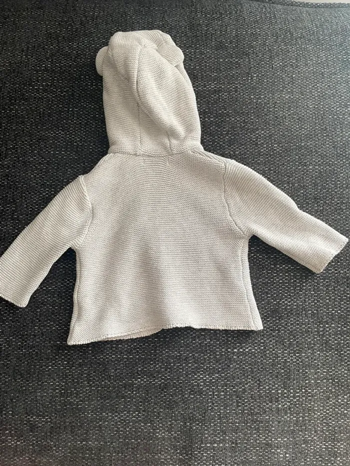 Manteau gris clair - photo numéro 2