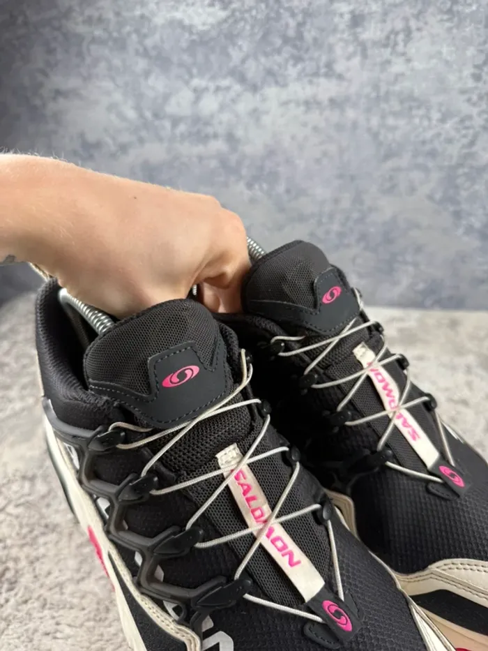 Salomon ACS+ Heritage - Black & White & Pink - photo numéro 12