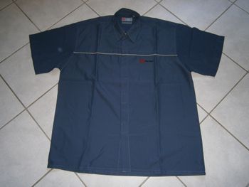 Chemisette à scratch bleu Taille XL