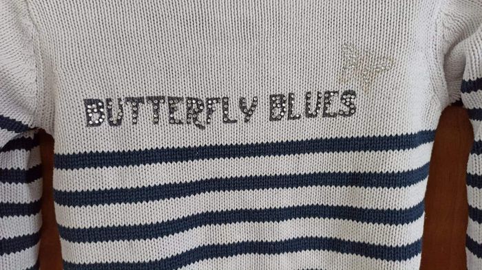 Pull marin avec bouton aux épaules - Orchestra - photo numéro 3