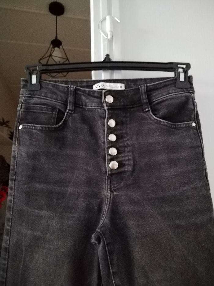 Jeans noir Zara - photo numéro 3