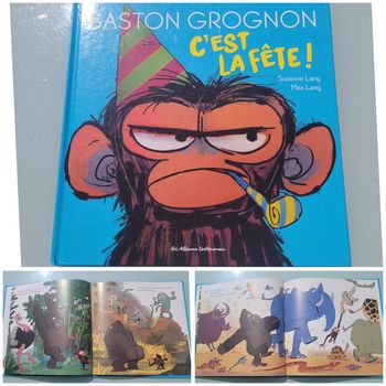 🦧 Gaston grognon 🐒 c'est la fête ! 🥳 