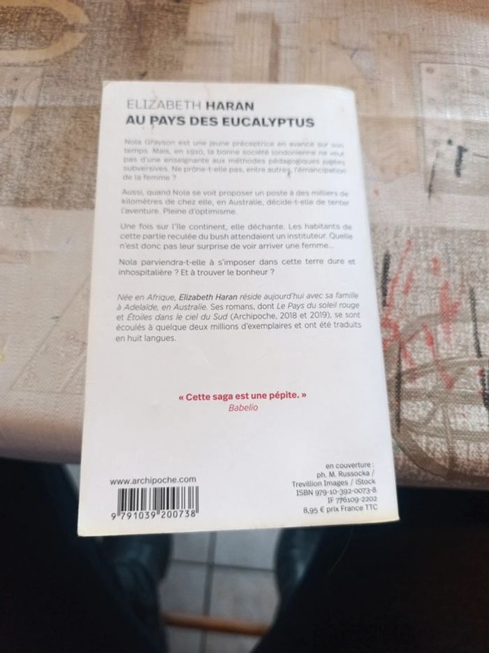 Au pays des eucalyptus de Élisabeth haran - photo numéro 2