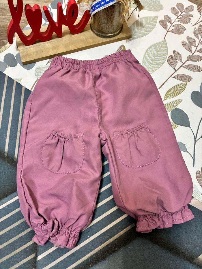 Lot de 9 pantalons / leggings - 6 mois - photo numéro 9