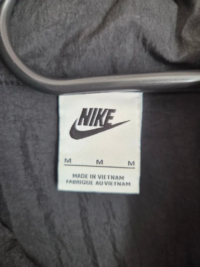 Veste coupe vent Nike noire - photo numéro 6