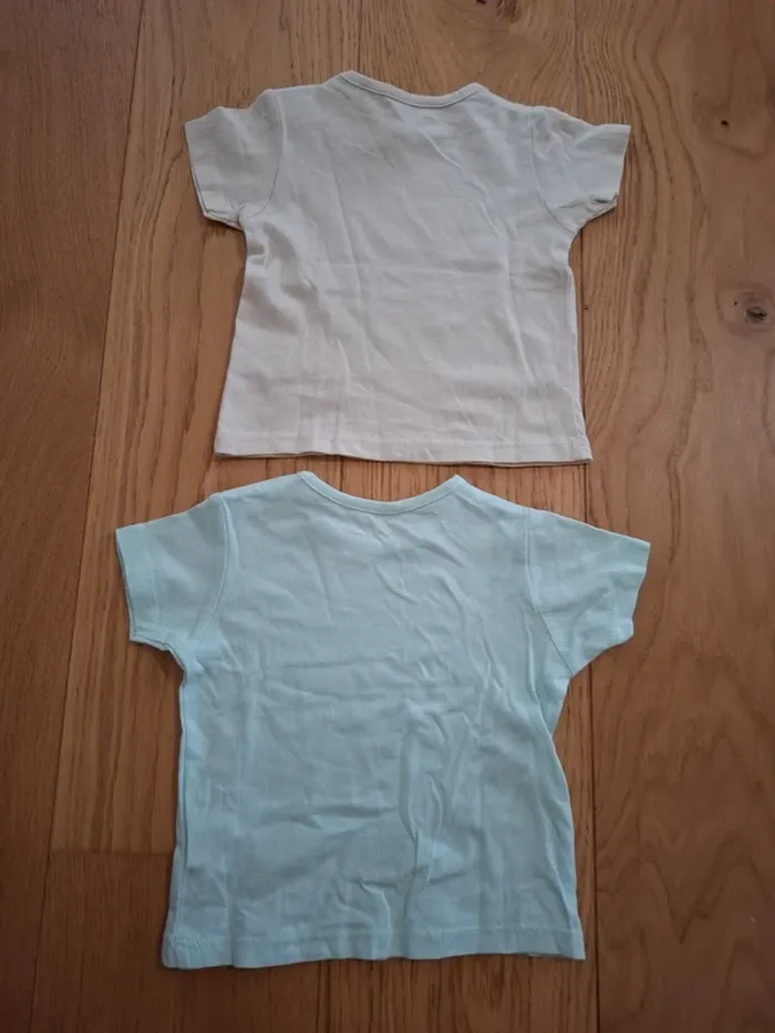 Lot 2 t-shirt 3mois - photo numéro 4