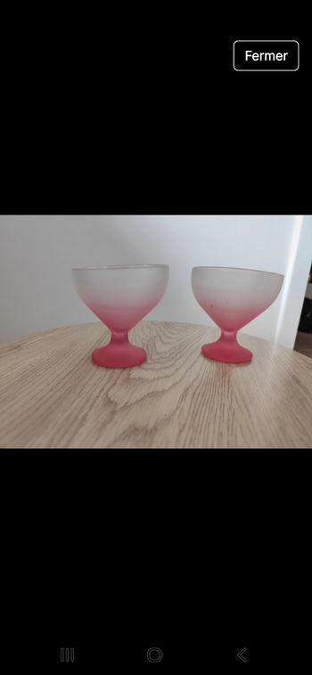 2 coupes de glace